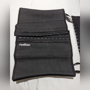 FeelinGirl Latex Waist Trainer for Women Waist Cincher Breathable Girdle Large